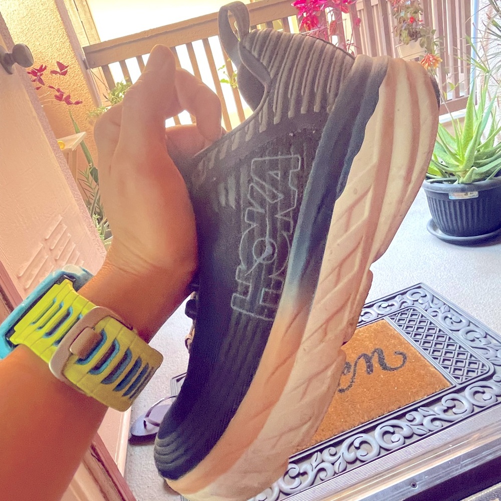 Hoka one one road running shoes
